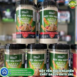 Bột Yến Mạch Nguyên Chất Daily Oats 1kg