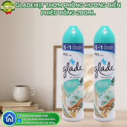 Xịt Thơm Phòng Glade Hương Biển Phiêu Bồng