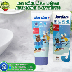 Kem đánh răng trẻ em Jordan hương nho