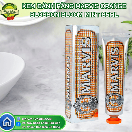 392 em Đánh Răng Marvis Orange Blossom Bloom Mint