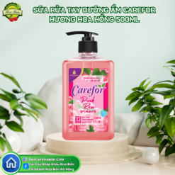 Sữa Rửa Tay Carefor Dưỡng Ẩm Hương Hoa Hồng
