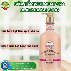 Sữa tắm Veilment Spa Black Rose