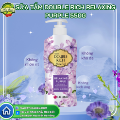 Sữa tắm Double Rich Relaxing Purple