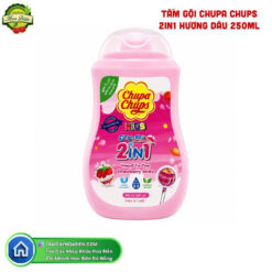 TẮM GỘI CHUPA CHUPS 2IN1 HƯƠNG DÂU 250ML