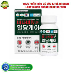 THỰC PHẨM BẢO VỆ SỨC KHOẺ BANABA LEAF BLOOD SUGAR CARE 30 VIÊN