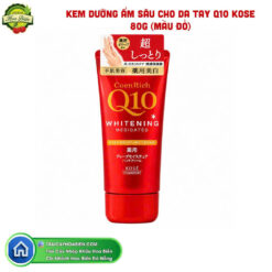 KEM DƯỠNG ẨM SÂU CHO DA TAY Q10 KOSE 80G (MÀU ĐỎ)