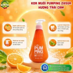 KĐR MUỐI PUMPING 285GR HƯƠNG TRÁI CAM