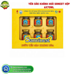YẾN SÀO KHÁNH HOÀ SANEST HỘP 6x70ML