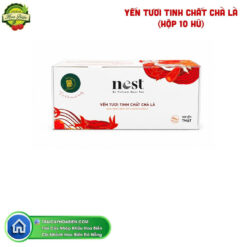 YẾN TƯƠI TINH CHẤT CHÀ LÀ (HỘP 10 HŨ)