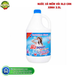 NƯỚC XẢ MỀM VẢI ALO CAN XANH 3.5L