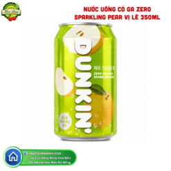 NƯỚC UỐNG CÓ GA ZERO SPARKLING PEAR VỊ LÊ 350ML