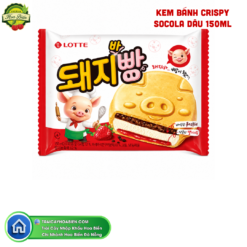 KEM BÁNH CRISPY SOCOLA DÂU 150ML