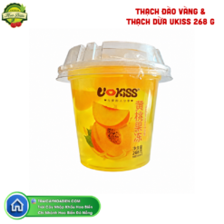 THẠCH ĐÀO VÀNG & THẠCH DỪA UKISS 268 G