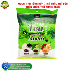 MOCHI TRÀ TỔNG HỢP ( TRÀ THÁI, TRÀ SỮA TRÂN CHÂU, TRÀ XANH) 250G