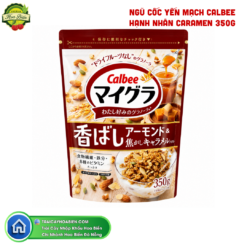 NGŨ CỐC YẾN MẠCH CALBEE HẠNH NHÂN CARAMEN 350G