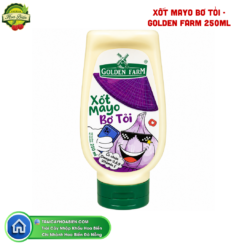 XỐT MAYO BƠ TỎI - GOLDEN FARM 250ML