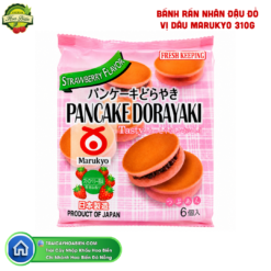 BÁNH RÁN NHÂN ĐẬU ĐỎ VỊ DÂU MARUKYO 310G