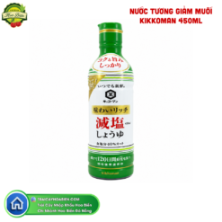 NƯỚC TƯƠNG GIẢM MUỐI KIKKOMAN 450ML