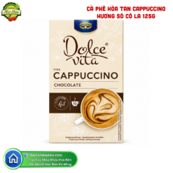 CÀ PHÊ HÒA TAN CAPPUCCINO HƯƠNG SÔ CÔ LA 125G