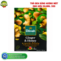 TRÀ ĐEN GỪNG HƯƠNG MẬT ONG HIỆU DILMAL 30G