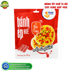 BÁNH ÉP HUẾ VỊ BÒ CAY KING HOF 45G