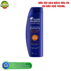 DẦU GỘI H&S SẠCH GÀU VS DA ĐẦU KHÔ 400ML
