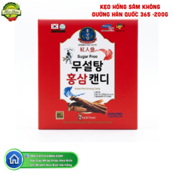 KẸO HỒNG SÂM KHÔNG ĐƯỜNG HÀN QUỐC 365 -200G