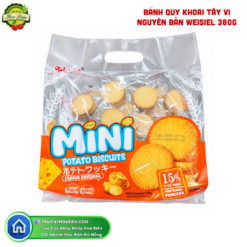 BÁNH QUY KHOAI TÂY VỊ NGUYÊN BẢN WEISIEL 380G