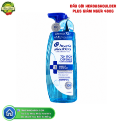 DẦU GỘI HEAD&SHOULDER PLUS GIẢM NGỨA 480G