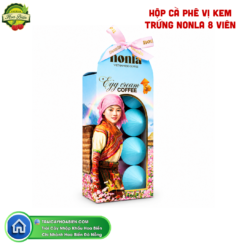 HỘP CÀ PHÊ VỊ KEM TRỨNG NONLA 8 VIÊN