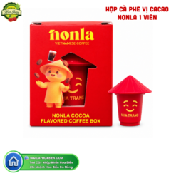 HỘP CÀ PHÊ VỊ CACAO NONLA 1 VIÊN