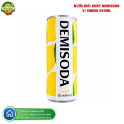 NƯỚC GIẢI KHÁT DEMISODA VỊ CHANH 250ML