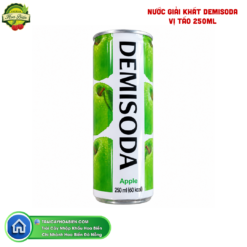 NƯỚC GIẢI KHÁT DEMISODA VỊ TÁO 250ML