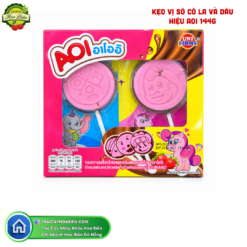 KẸO VỊ SÔ CÔ LA VÀ DÂU HIỆU AOI 144G