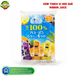 KEM THẠCH VỊ HOA QUẢ RIBBON JUICE