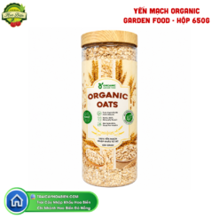 YẾN MẠCH ORGANIC GARDEN FOOD - hộp 650g