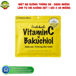 MẶT NẠ DƯỠNG TRẮNG DA - DẠNG MIẾNG LÀM TỪ VẢI KHÔNG DỆT 1 GÓI x 30 MIẾNG
