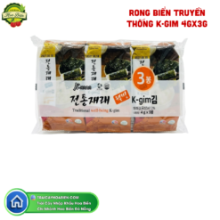 RONG BIỂN Ô LIU LỐC 3 GÓI K-GIM 12G