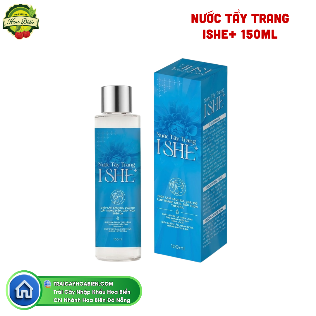 Trái cây Hoa Biển NƯỚC TẨY TRANG ISHE+ 150ML