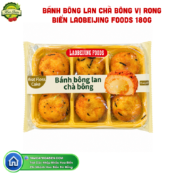 BÁNH BÔNG LAN CHÀ BÔNG VỊ RONG BIỂN LAOBEIJING FOODS 180G