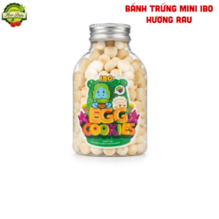 BÁNH TRỨNG MINI IBO HƯƠNG RAU