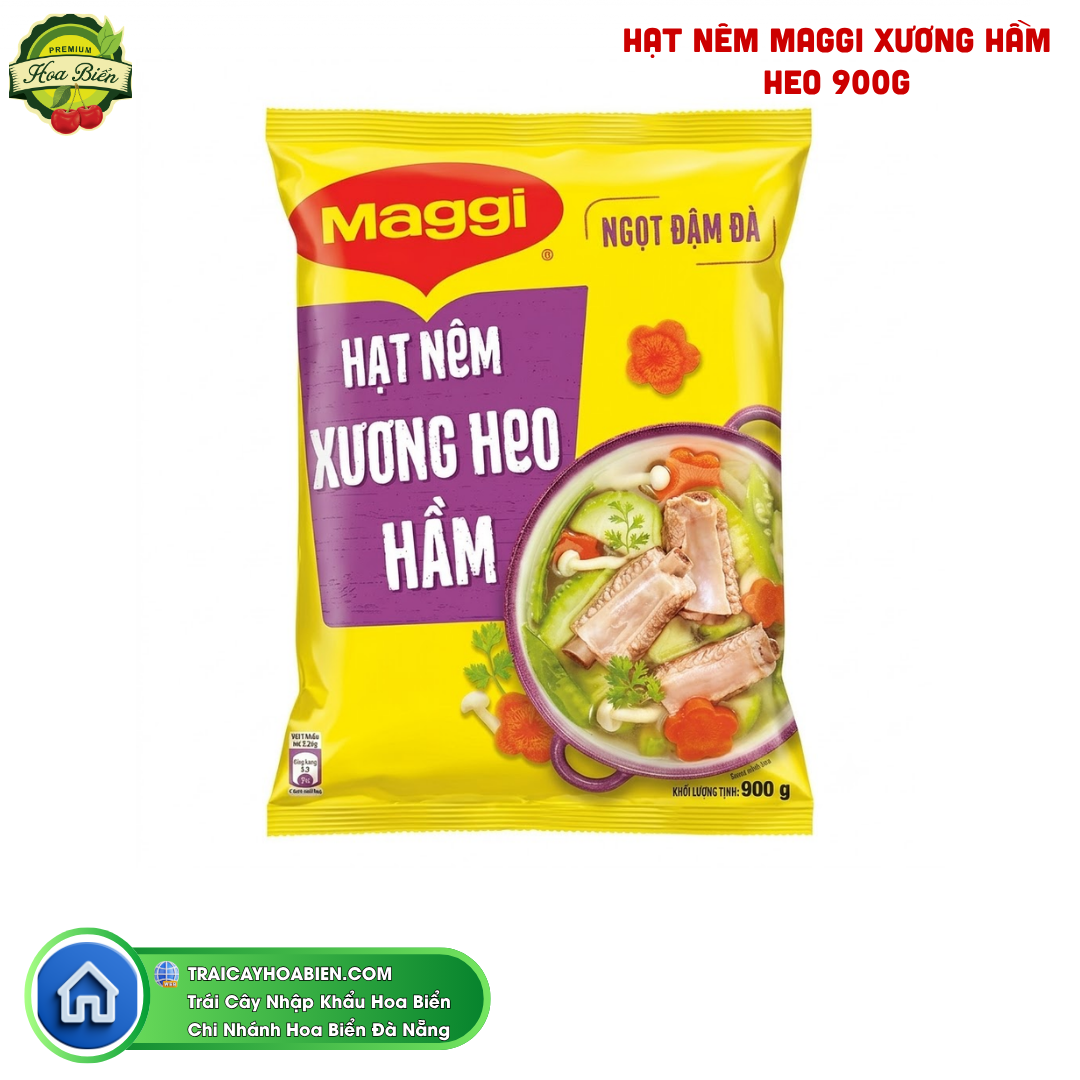 Trái cây Hoa Biển HẠT NÊM MAGGI XƯƠNG HẦM HEO 900G