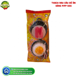 THẠCH RAU CÂU ĐỒ ĂN SÁNG PIPP 50G