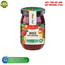 MỨT TRÁI CÂY HỖN HỢP IMPERIAL 270G
