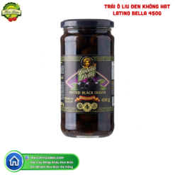 TRÁI Ô LIU ĐEN KHÔNG HẠT LATINO BELLA 450G