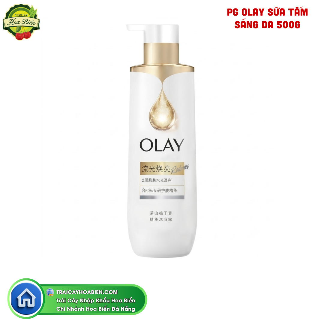 Trái cây Hoa Biển PG OLAY SỮA TẮM SÁNG DA 500G