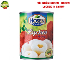 VẢI NGÂM HOSEN - HOSEN LYCHEE IN SYRUP