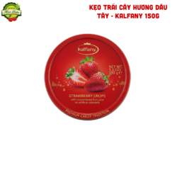 KẸO TRÁI CÂY HƯƠNG DÂU TÂY - KALFANY 150G