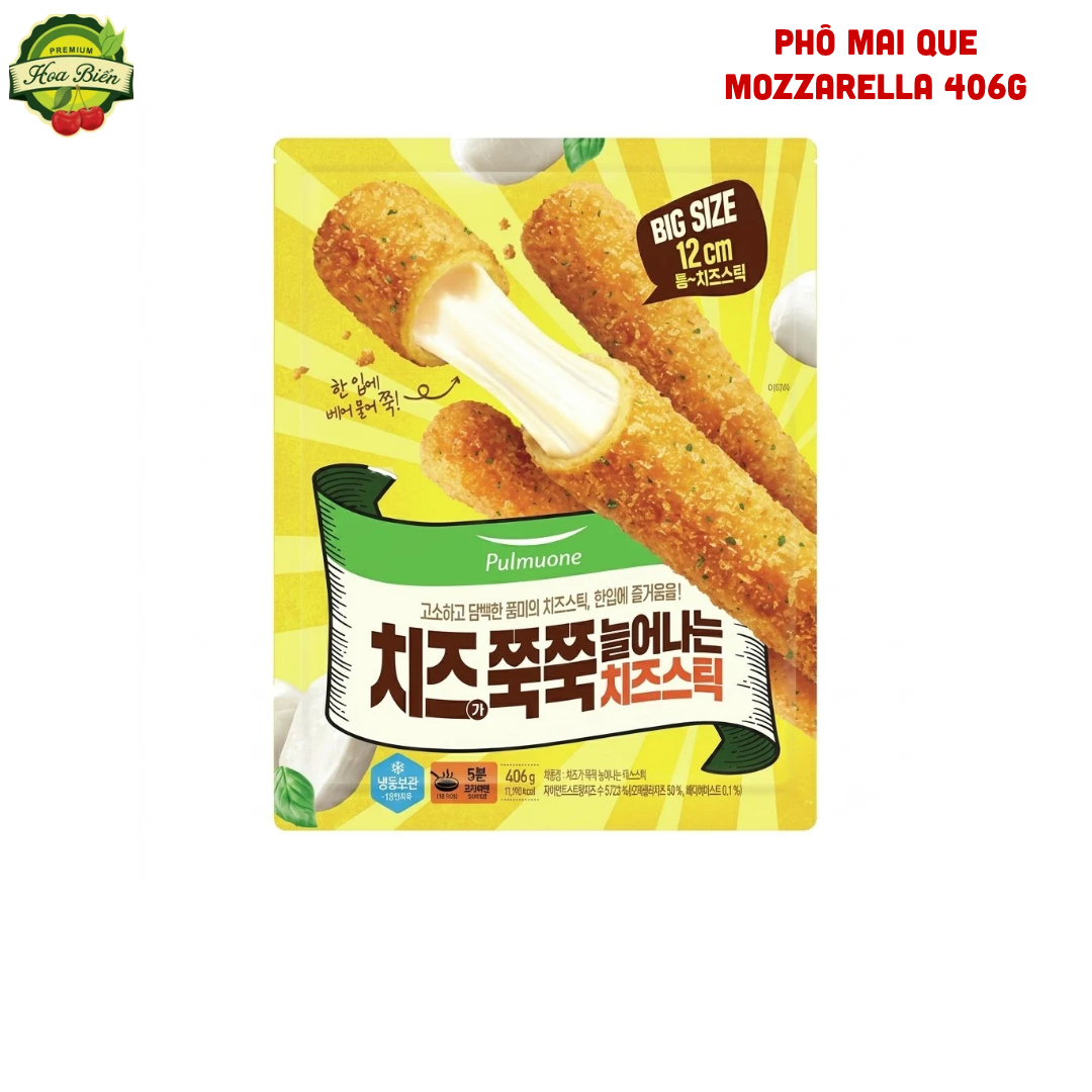 Trái cây Hoa Biển PHÔ MAI QUE MOZZARELLA 406G