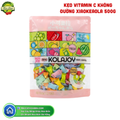 KẸO VITAMIN C KHÔNG ĐƯỜNG XIAOKEAOLA 500G